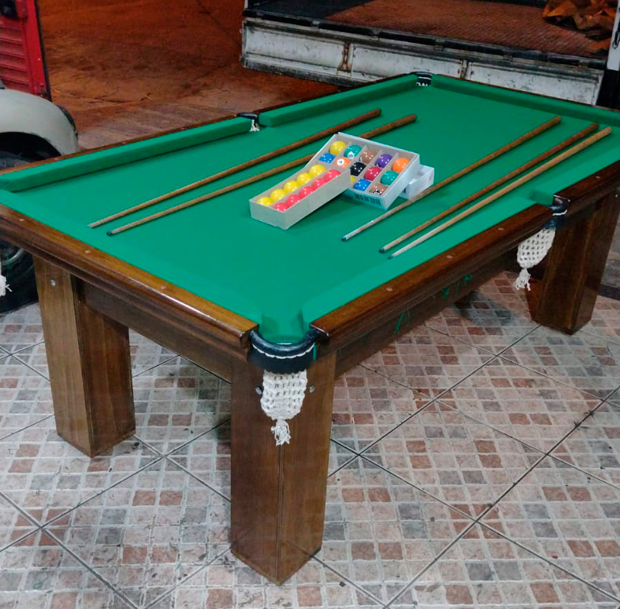 Quadro Bar Jogo Sinuca Bilhar Taco Bola Snooker Esporte