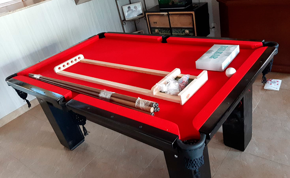 Sinuca Residencial / MDF com Acessórios snooker bilhar - Tudo para